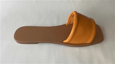 Sandal Cetak Kuning